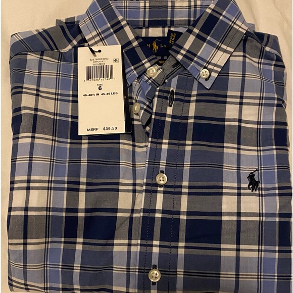 Polo Ralph Lauren plaid button down shirt - Picture 5 of 5